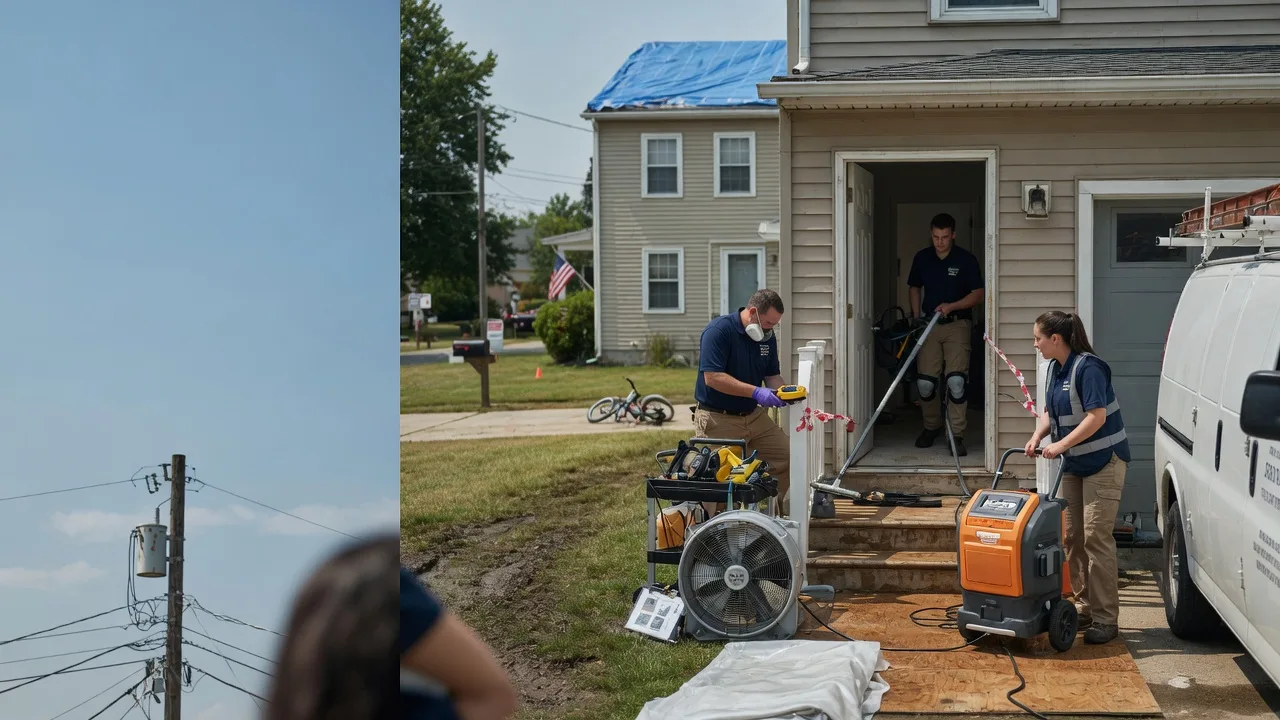 Water Damage Repair in Ferndale, PA near me